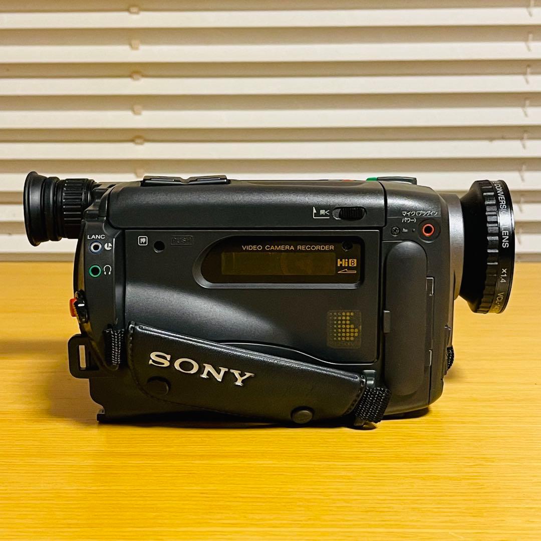 【録画・再生OK・希少】SONY CCD-TRV60 Hi8/8ミリビデオカメラ