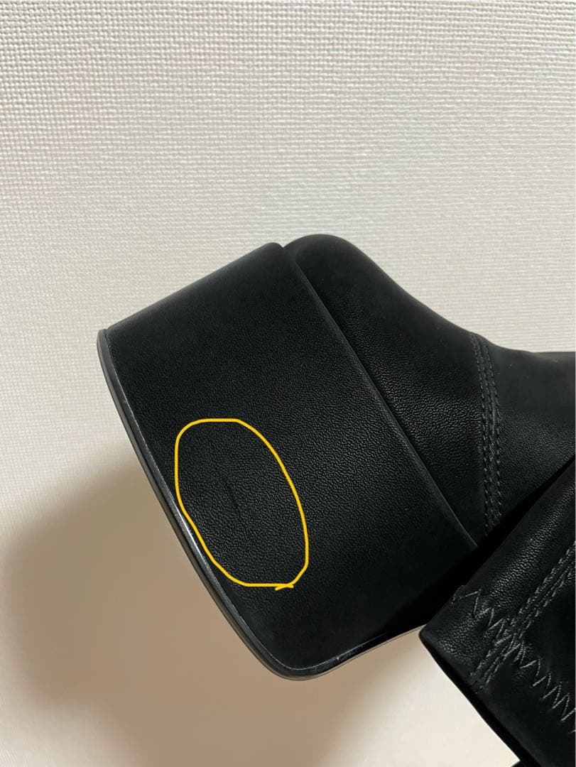 【新品未使用】Darich ダーリッチ スーパーストレッチレザーロングブーツ