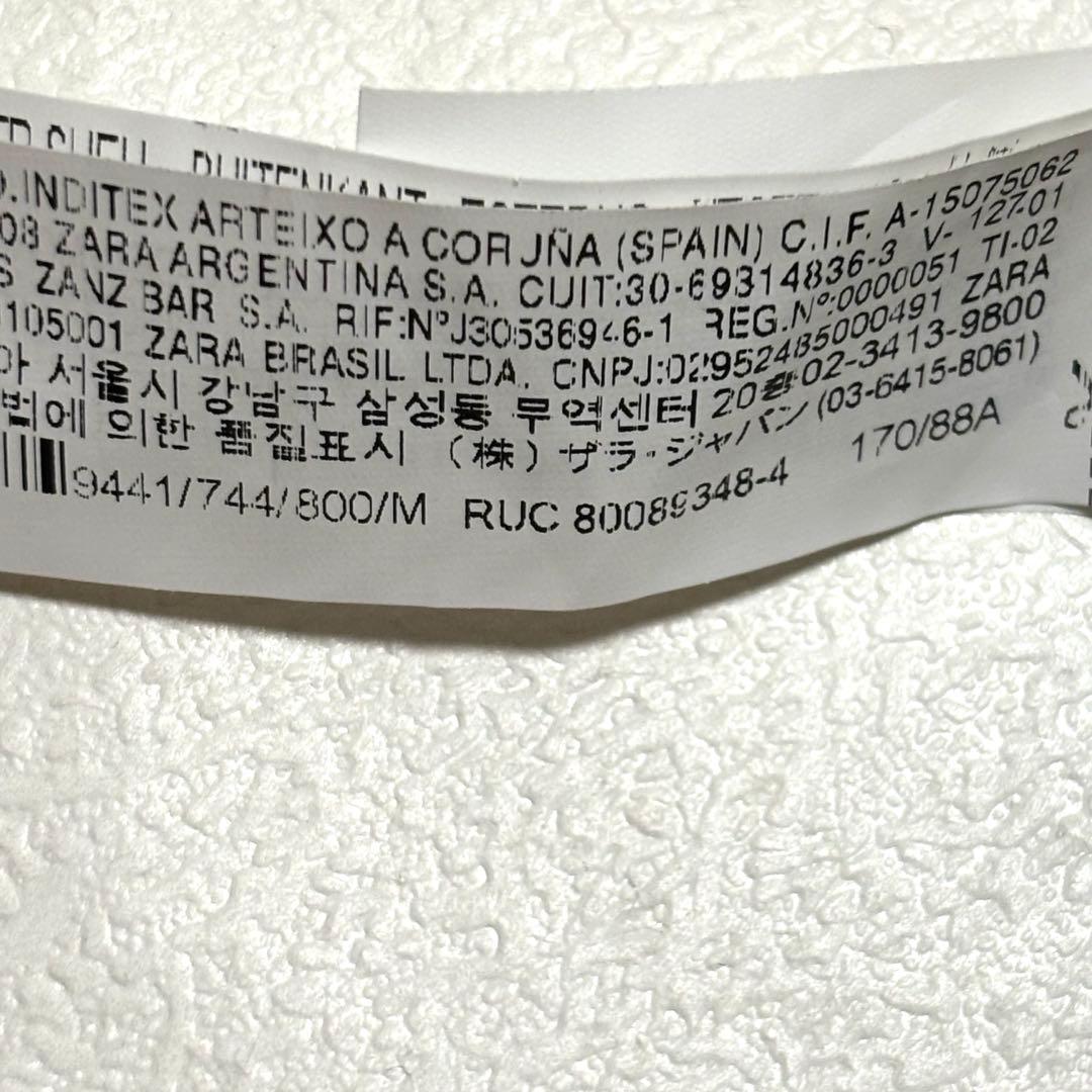 美品✨ZARA MANTECO ポンチョコート ブラック フード付き M