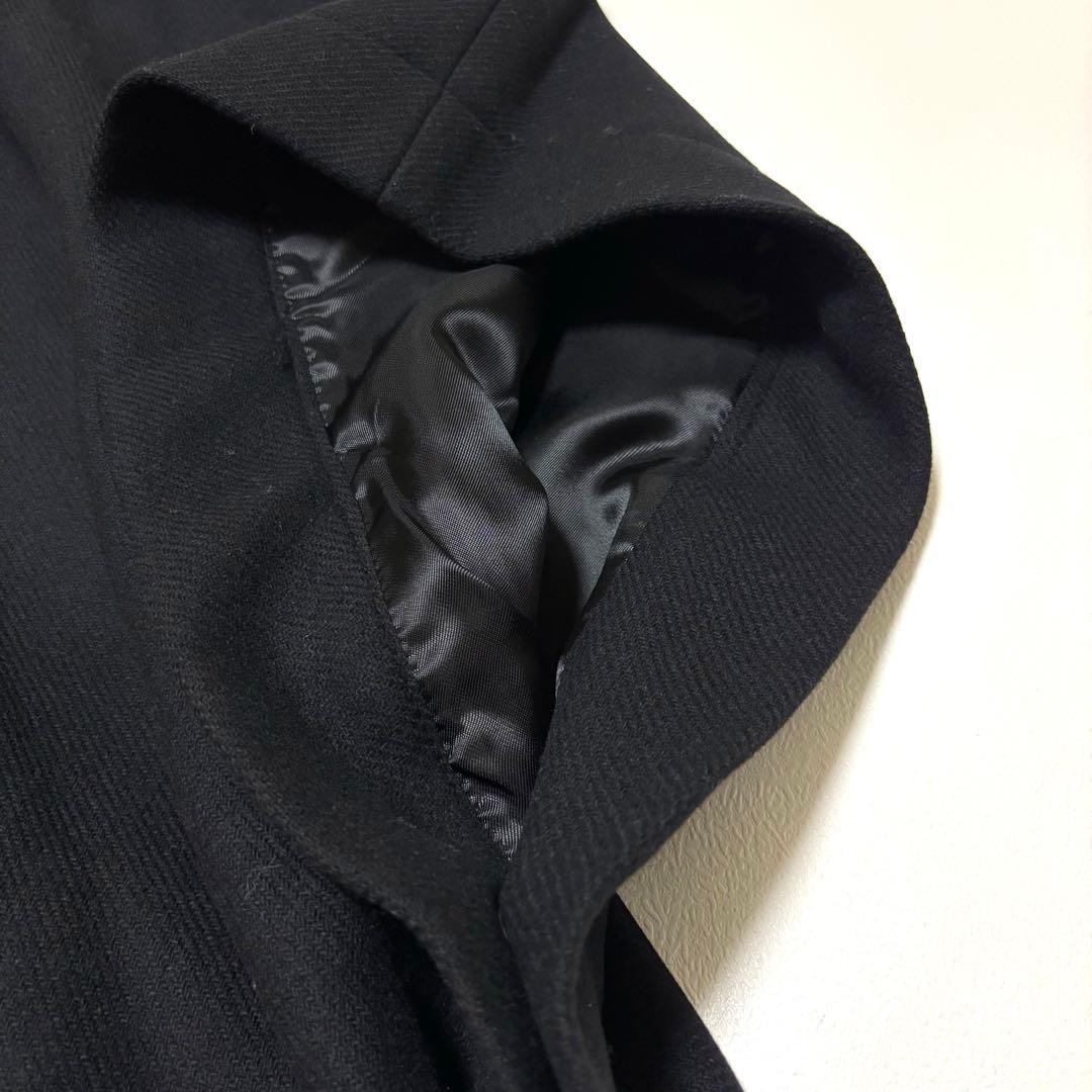 美品✨ZARA MANTECO ポンチョコート ブラック フード付き M