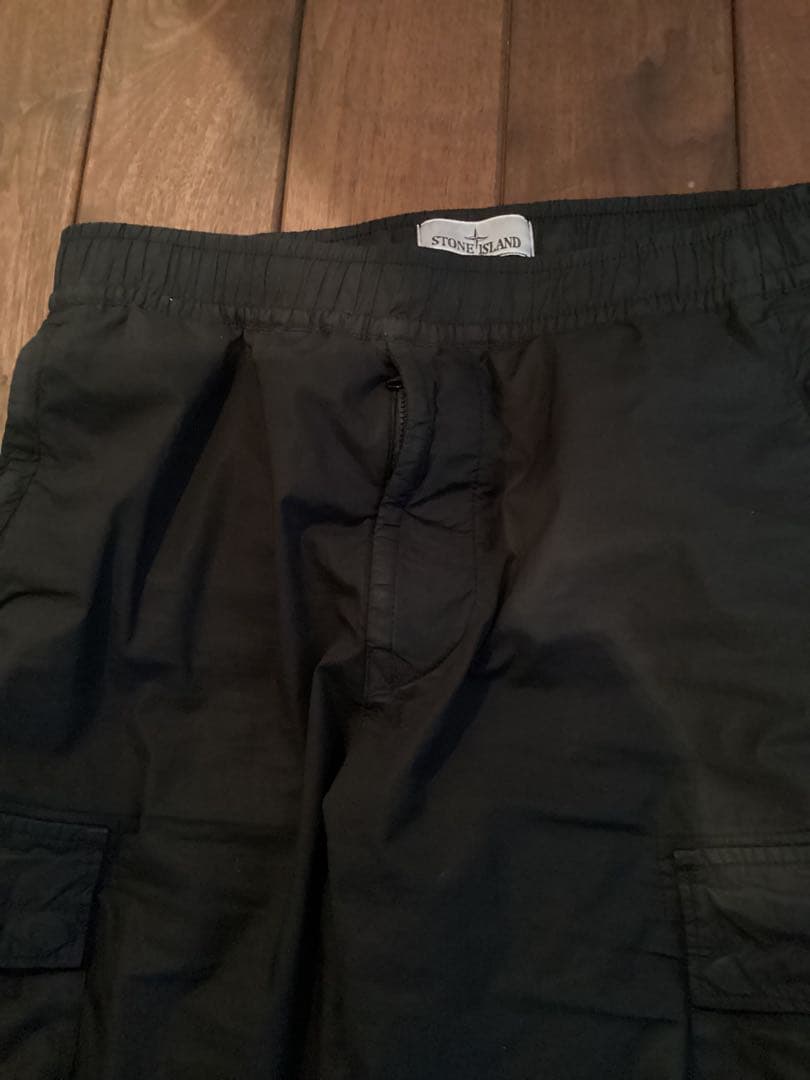 Stone  黒 カーゴパンツ