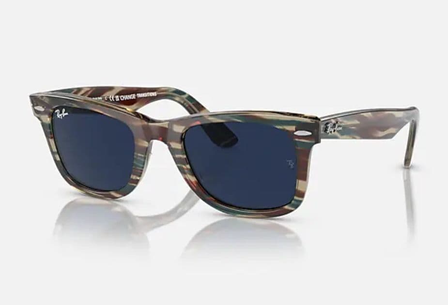 Tパブロウ　レイバン　RB2140F 1387GG フレームレンズ調光