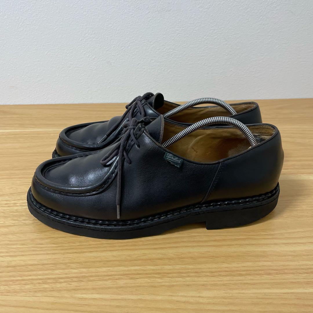パラブーツ　ミカエル　ドレスシューズ　革靴　ブラック　42