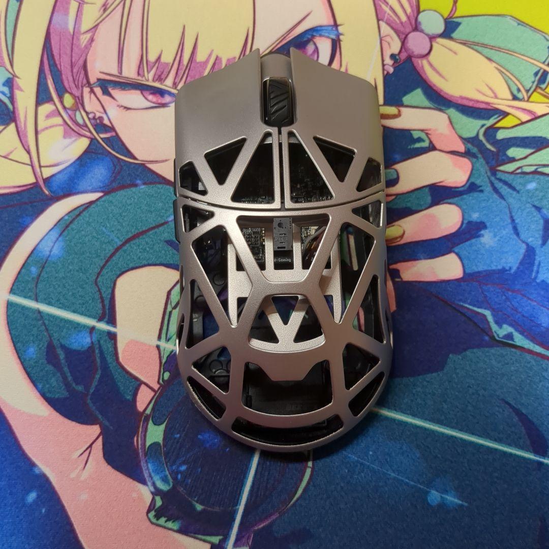 マウス・トラックボール WLMOUSE Beast X 8k silver