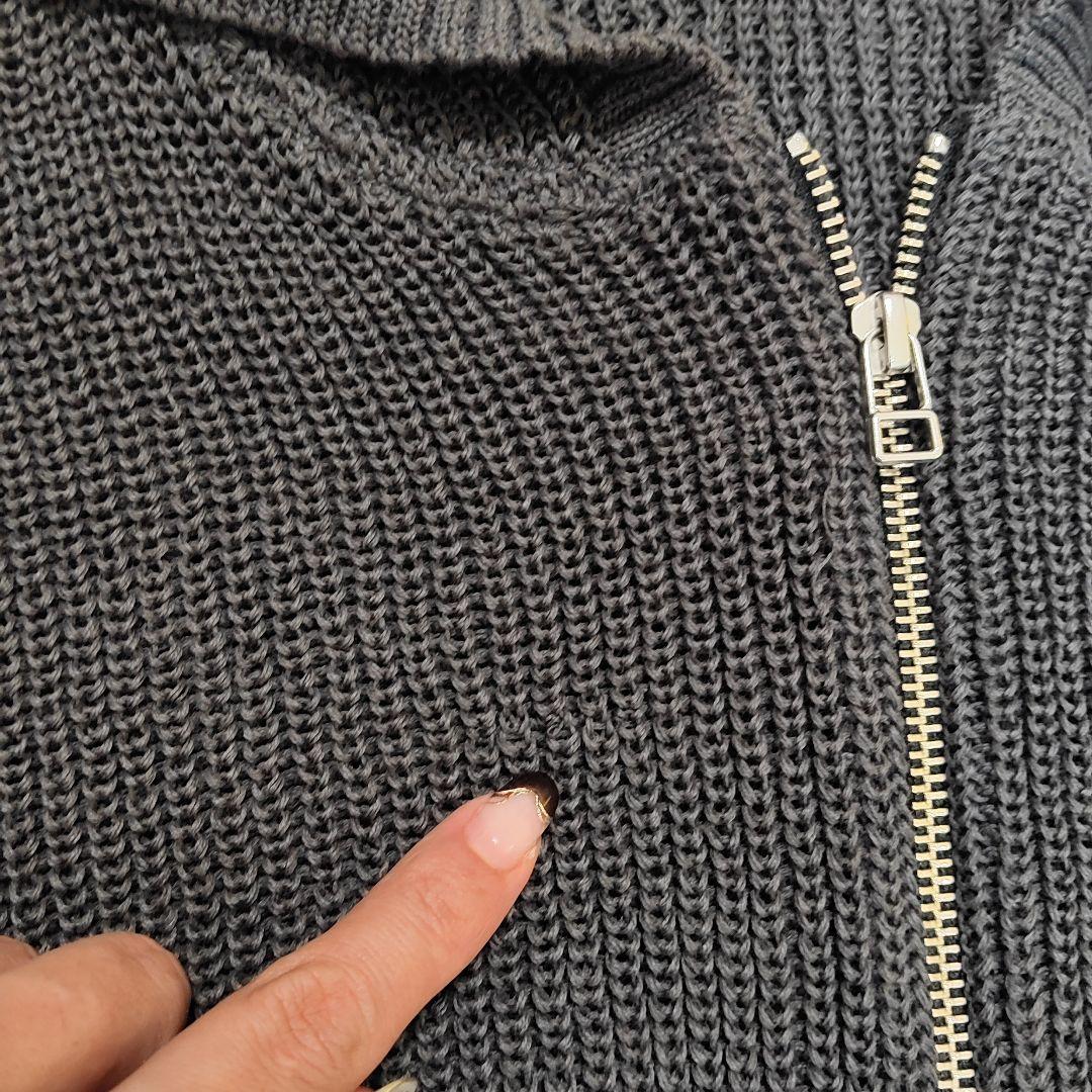 人気色★AP STUDIO ギマコットンフーディー グレー 完売品