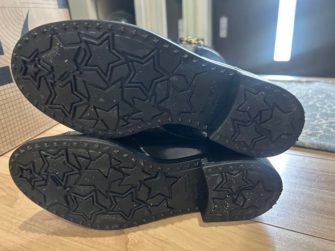 ジミーチュウ　レインブーツ　36