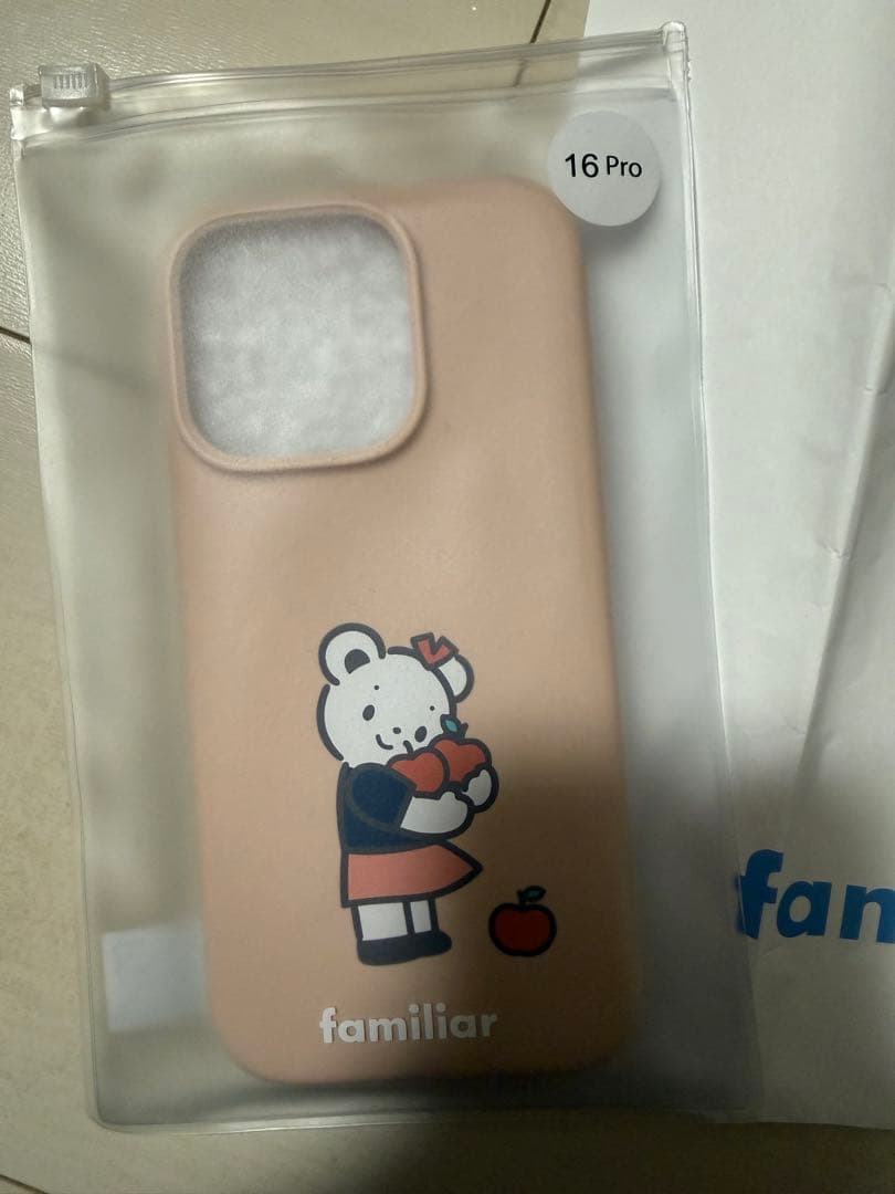 familiar ファミリア　iPhone16pro スマホ　iPhoneケース