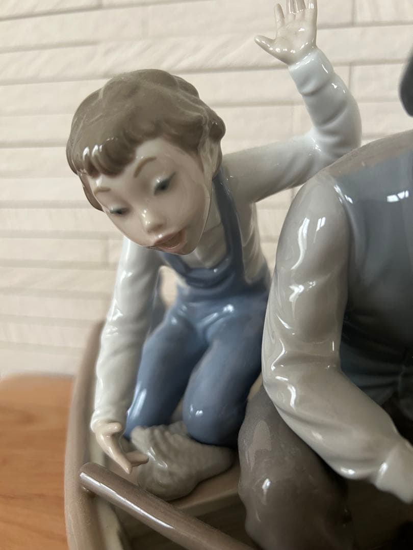 リヤドロ　おじいちゃんと魚釣り