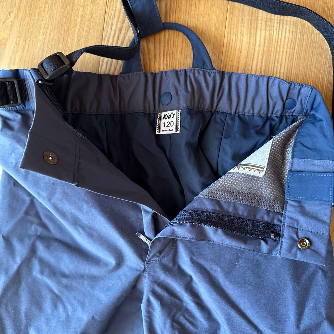 montbell モンベル　スキーウェア　 スノーウェア 子供　120