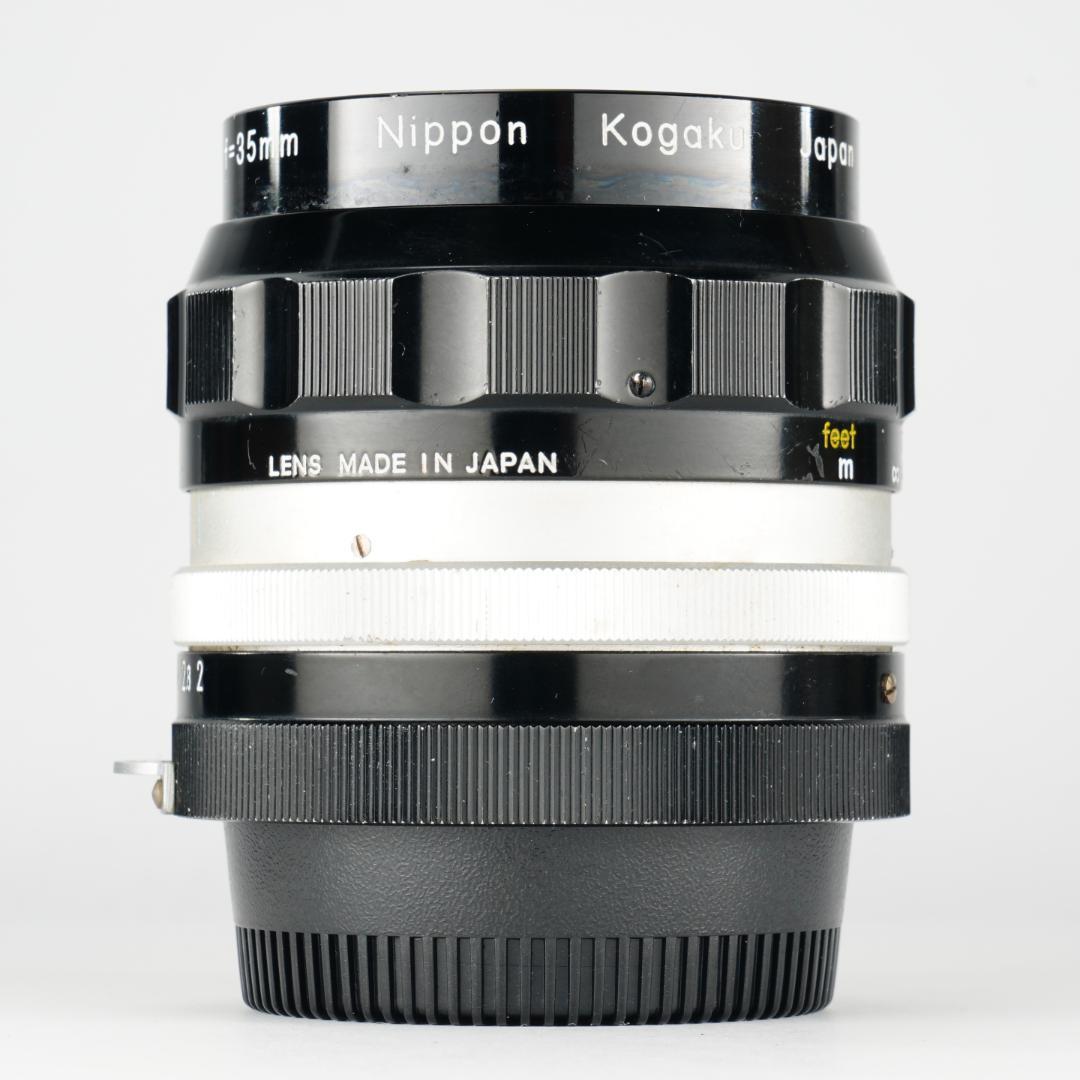 【整備＆テスト済】 ニコン Nikkor-o Auto 35mm F2 738