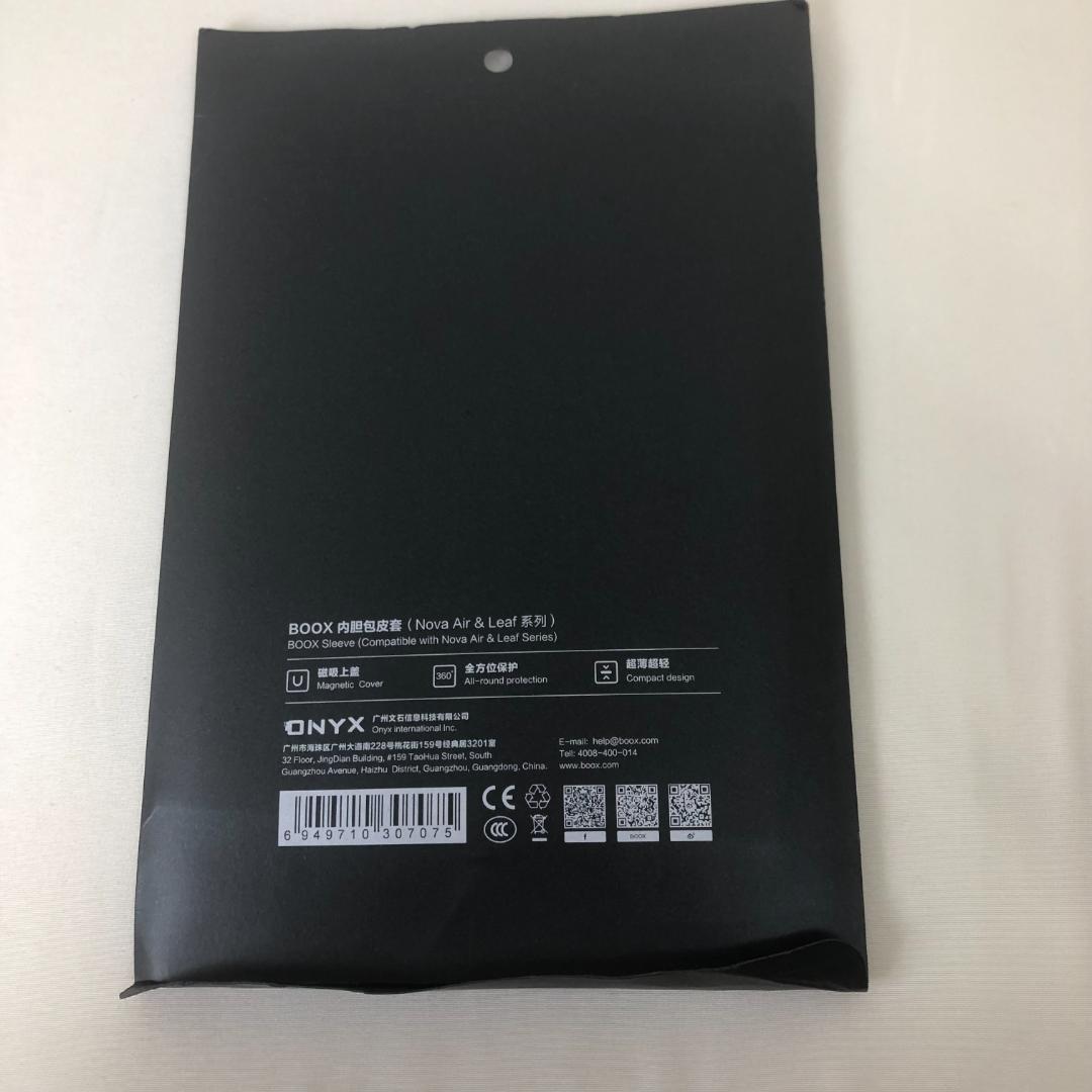 【美品】BOOX Nova Air C スリーブケース付き