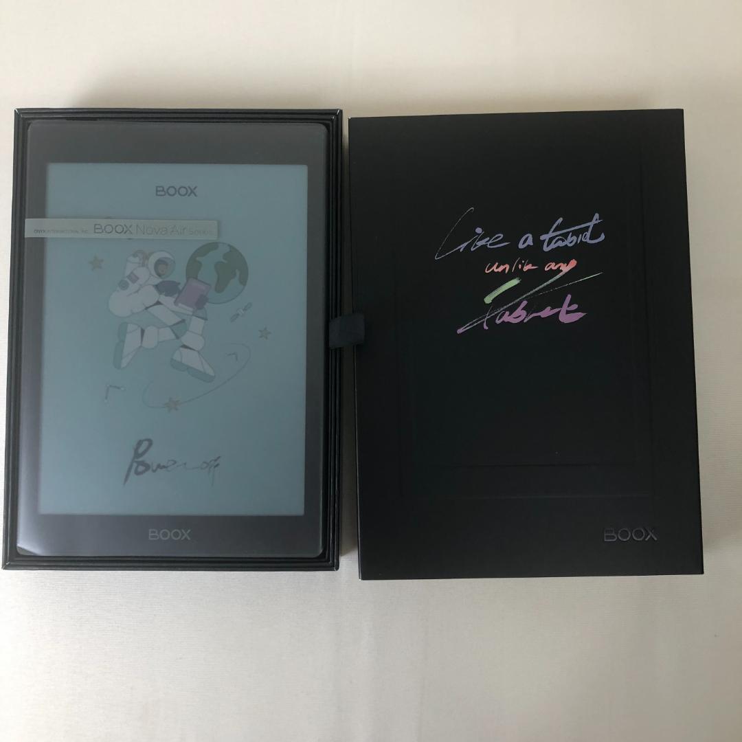 【美品】BOOX Nova Air C スリーブケース付き