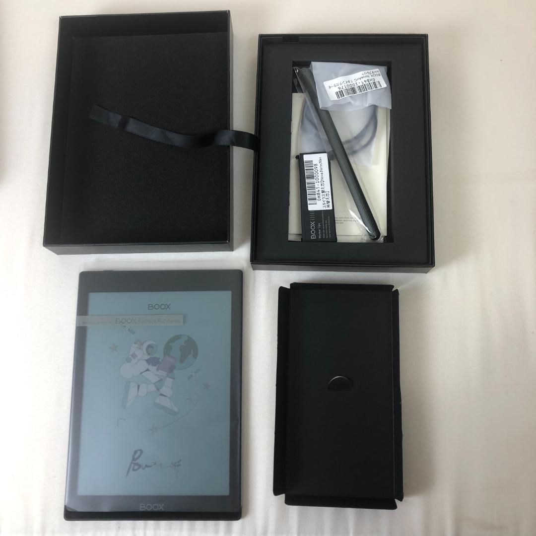 【美品】BOOX Nova Air C スリーブケース付き