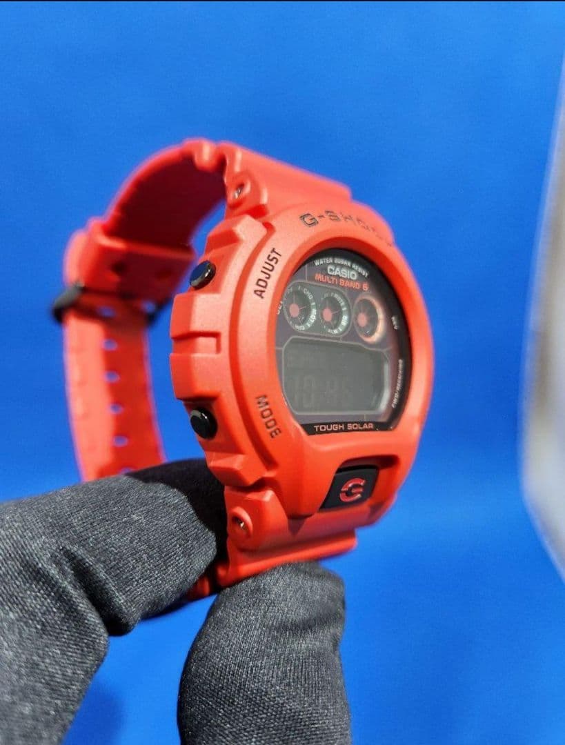 ⭐激レア⭐G-SHOCK GW-6900RD バーニングレッド 電波ソーラー