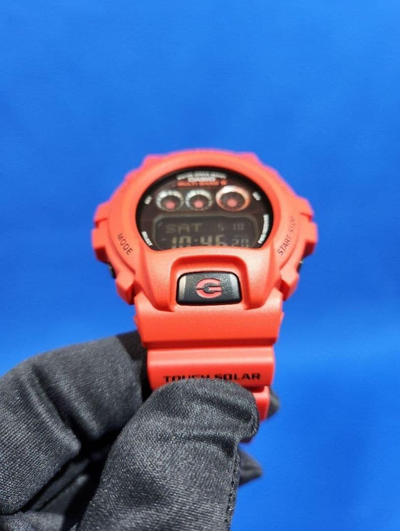 ⭐激レア⭐G-SHOCK GW-6900RD バーニングレッド 電波ソーラー