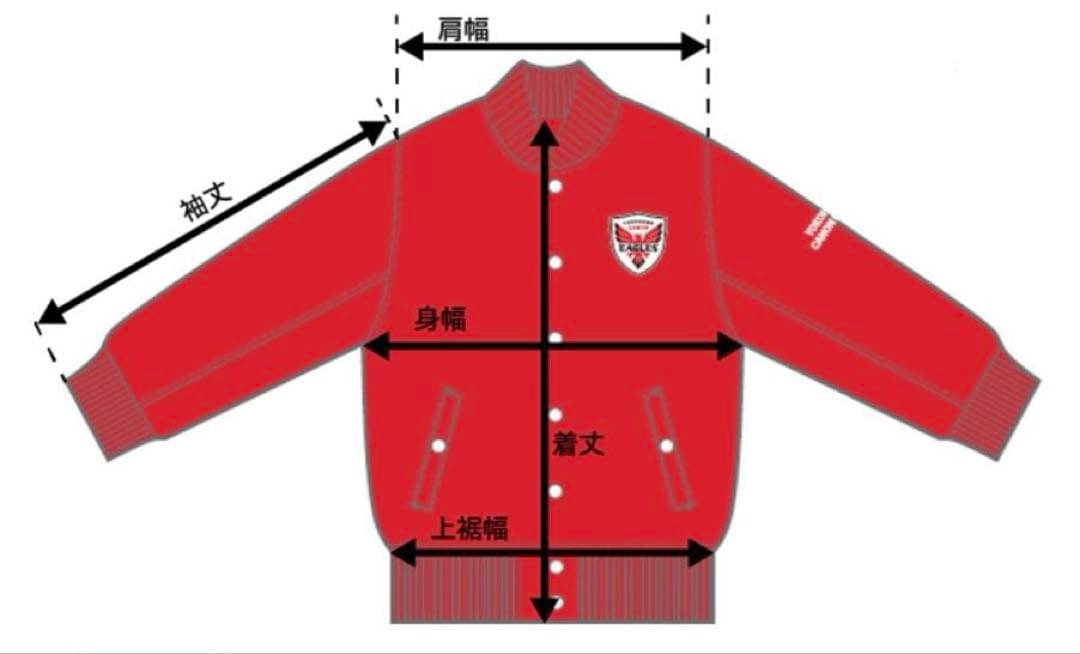 【非売品】キャノンイーグルス オリジナル スタジアムジャンパー L