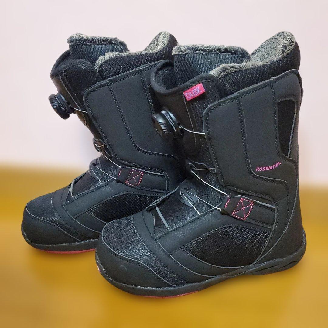 美品 ROSSIGNOL BOA 女性用スノーボードブーツ ダイヤル式