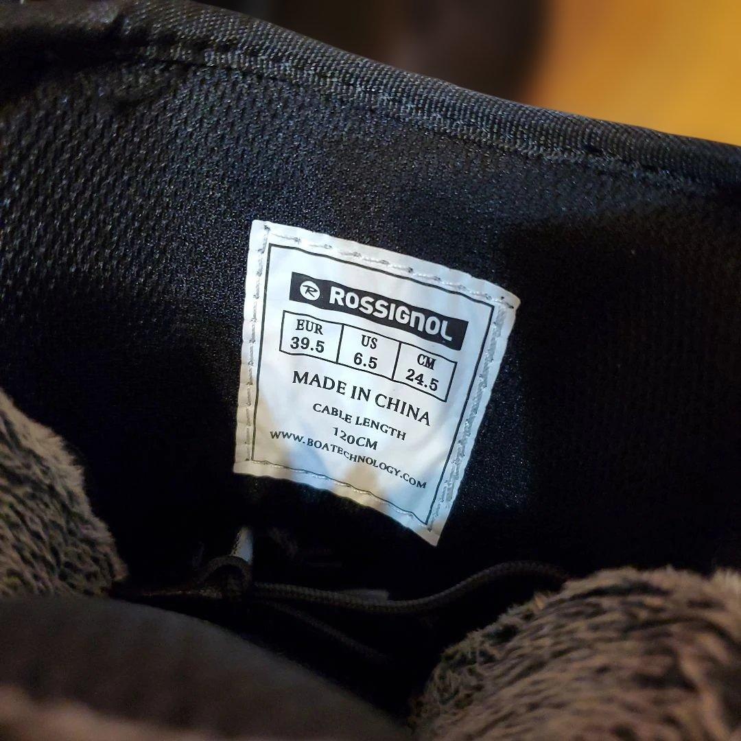 美品 ROSSIGNOL BOA 女性用スノーボードブーツ ダイヤル式