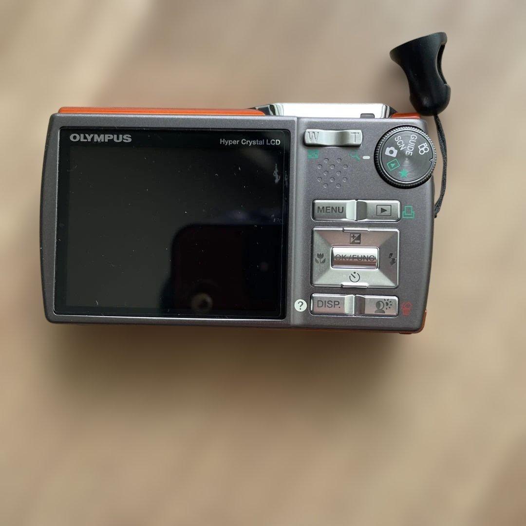 OLYMPUS オリンパス μ830 ミュー オレンジ コンパクトデジタルカメラ