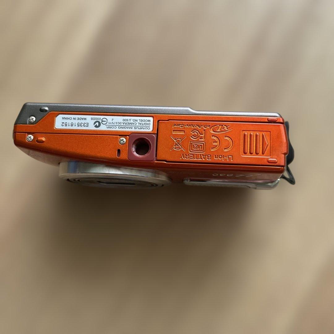 OLYMPUS オリンパス μ830 ミュー オレンジ コンパクトデジタルカメラ