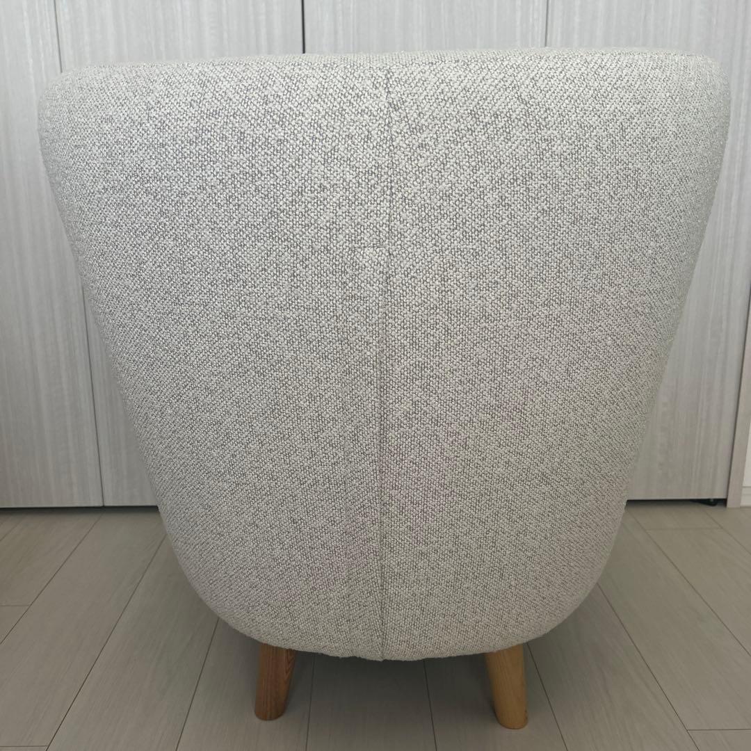 UNICO ウニコ PUUK ラウンジチェア アイボリー