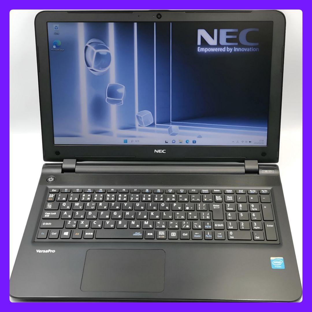 最新Windows11搭載 ノートパソコン NEC Webカメラ すぐに使える！