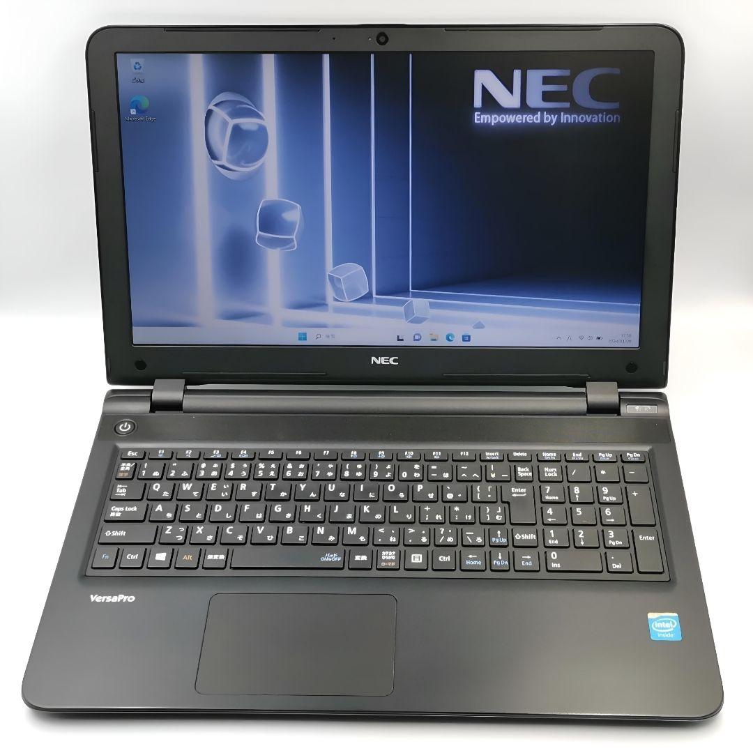 最新Windows11搭載 ノートパソコン NEC Webカメラ すぐに使える！
