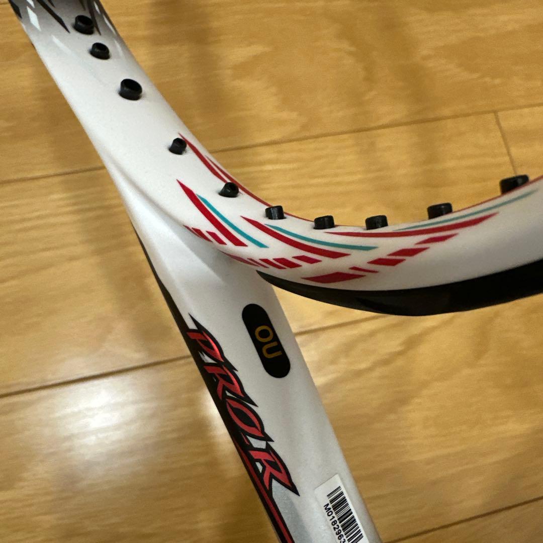 ⭐️新品未使用⭐️ミズノソフトテニスラケット スカッドPRO-R 0U 黒/白/赤