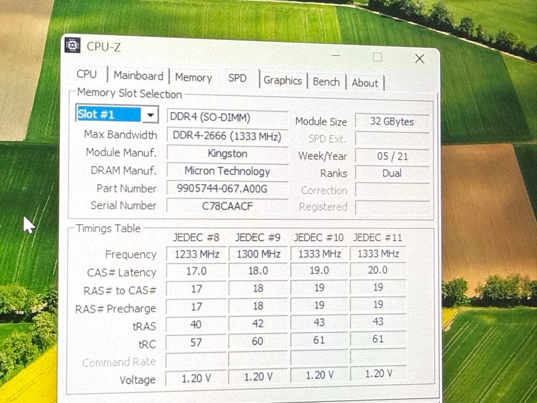 F*a様 メモリDDR4 Kingston 64GB 2666mhz ( 32G
