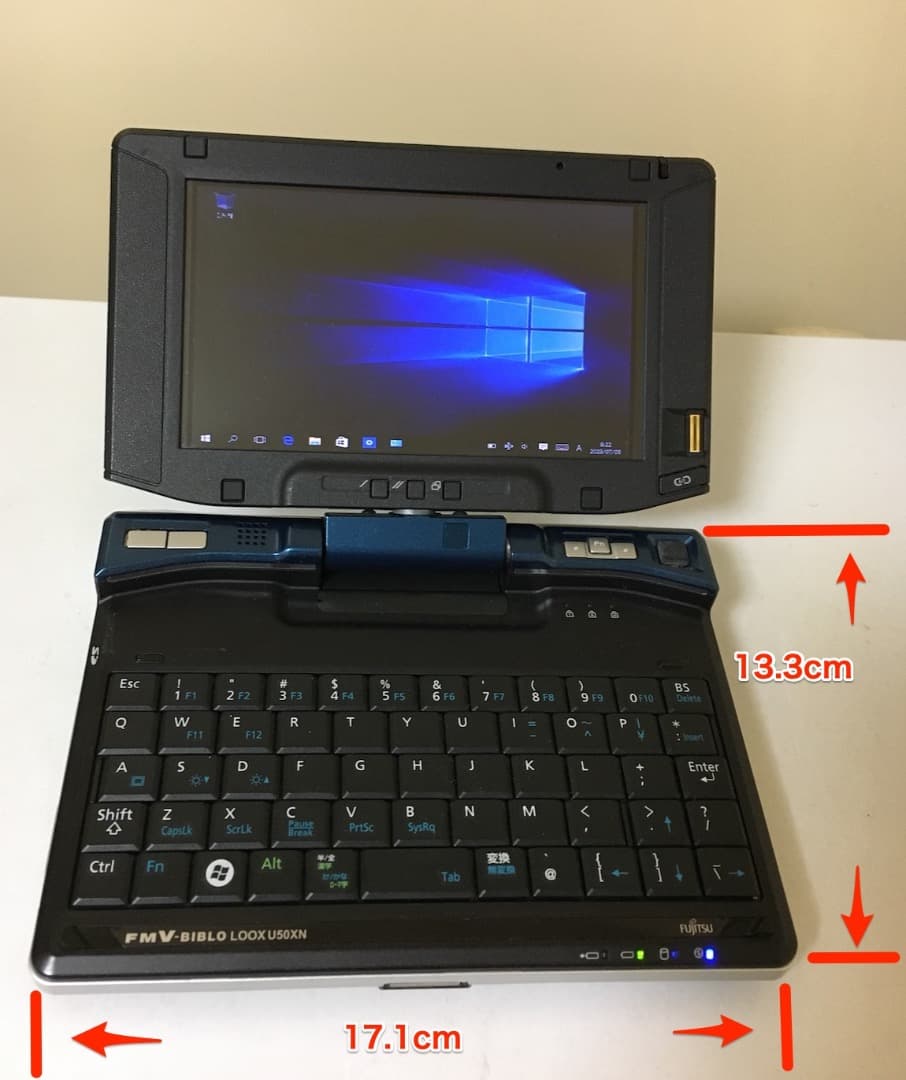 富士通 UMPC LOOX BIBLO U50 X N SSD Win