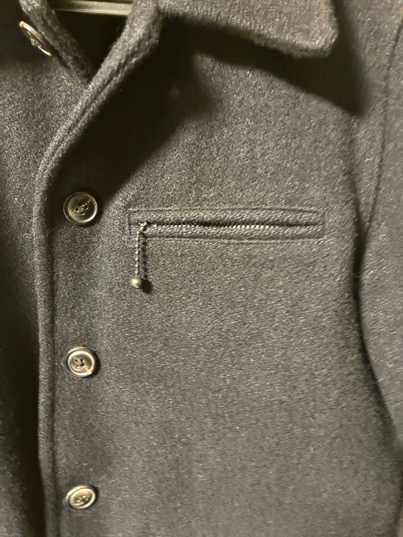 ワコマリア　ウールスポーツジャケット　カーコート　12aw