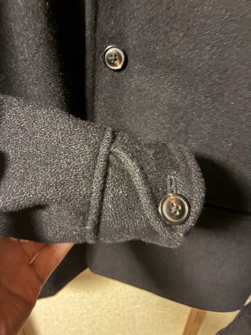 ワコマリア　ウールスポーツジャケット　カーコート　12aw