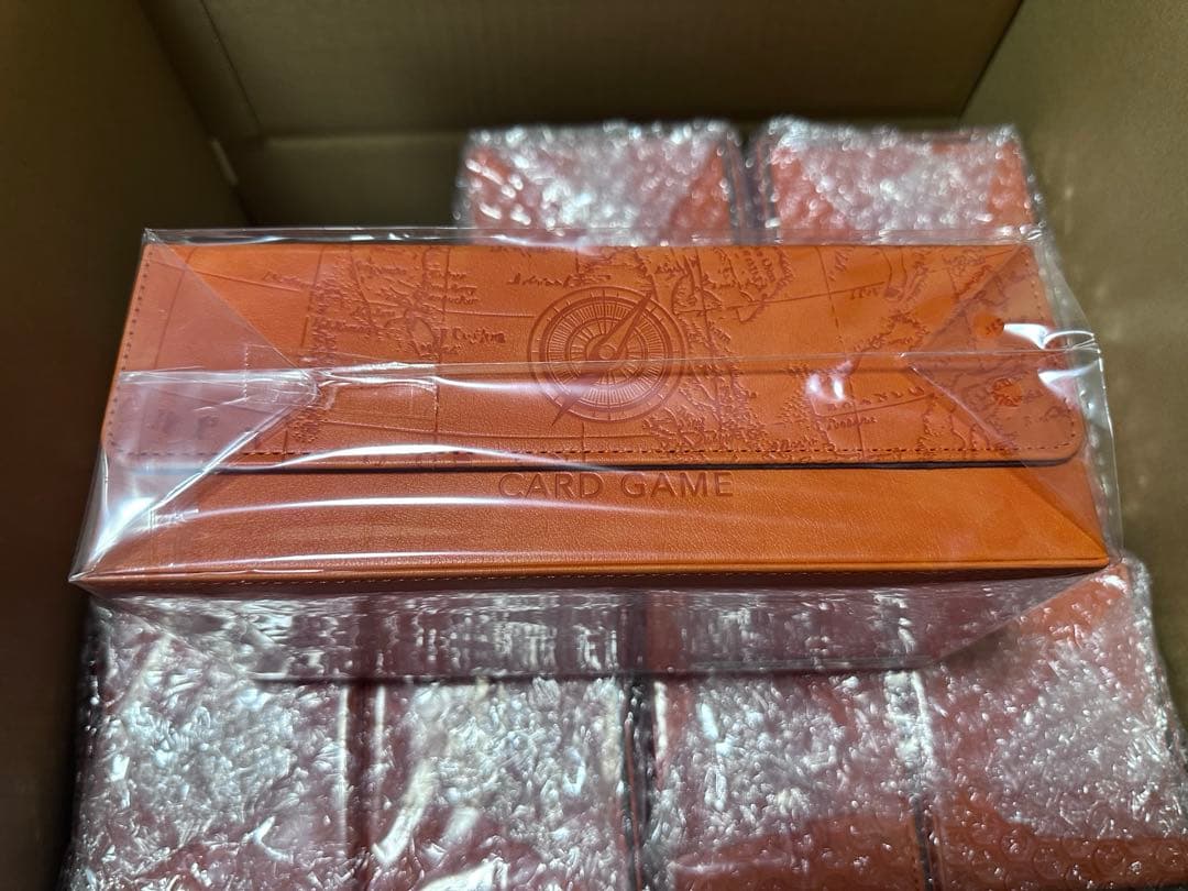 ワンピースカード　3rd ANNIVERSARY レザー　ストレージボックス