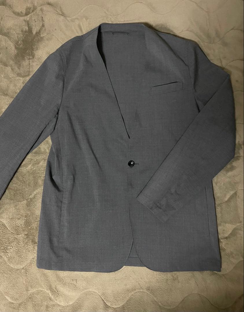 SOPHNETソフネット　ノーカラージャケット　カーゴパンツ セットアップ L