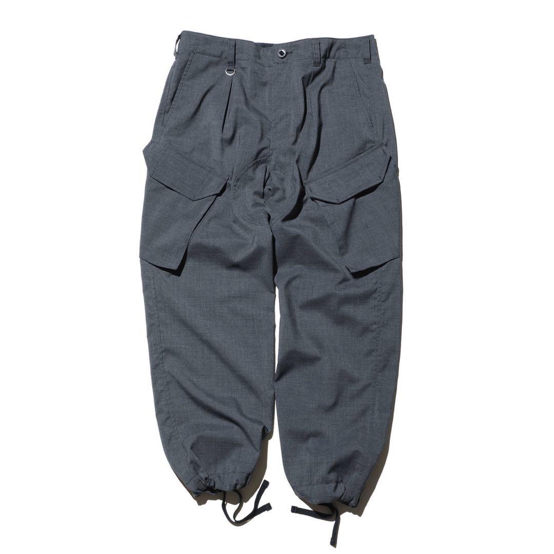 SOPHNETソフネット　ノーカラージャケット　カーゴパンツ セットアップ L