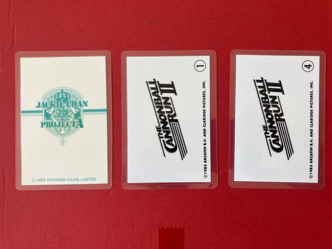 ジャッキーチェーン　ラミネートカード　当時劇場グッズ　ラミカ　27枚セット