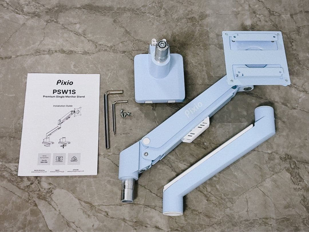 Pixio モニター ＋ モニターアーム セット（PX248 / PSW1S）