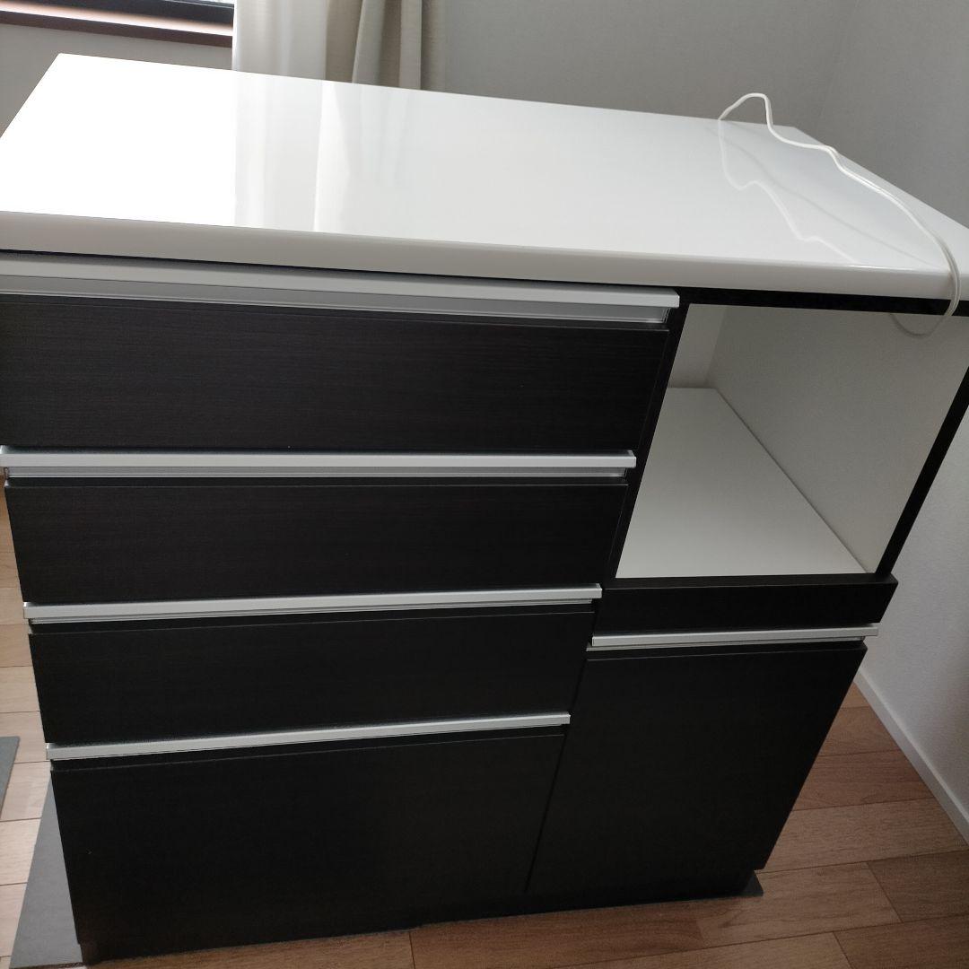 【美品】ニトリ 食器棚 キッチンボード キッチン棚