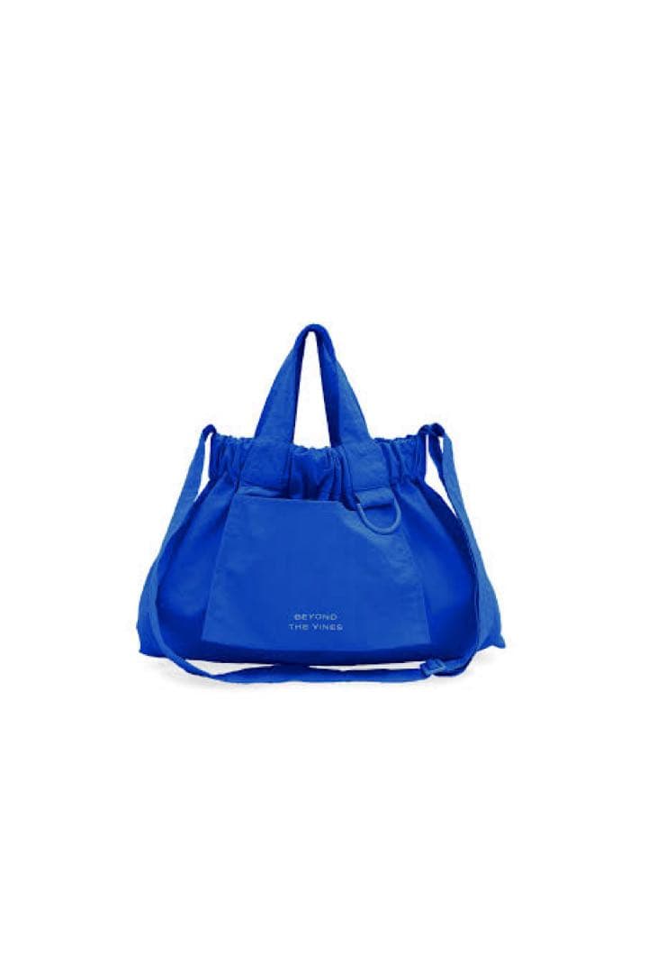 BeyondTheVines XS Dumpling Bag青ブルーバッグ