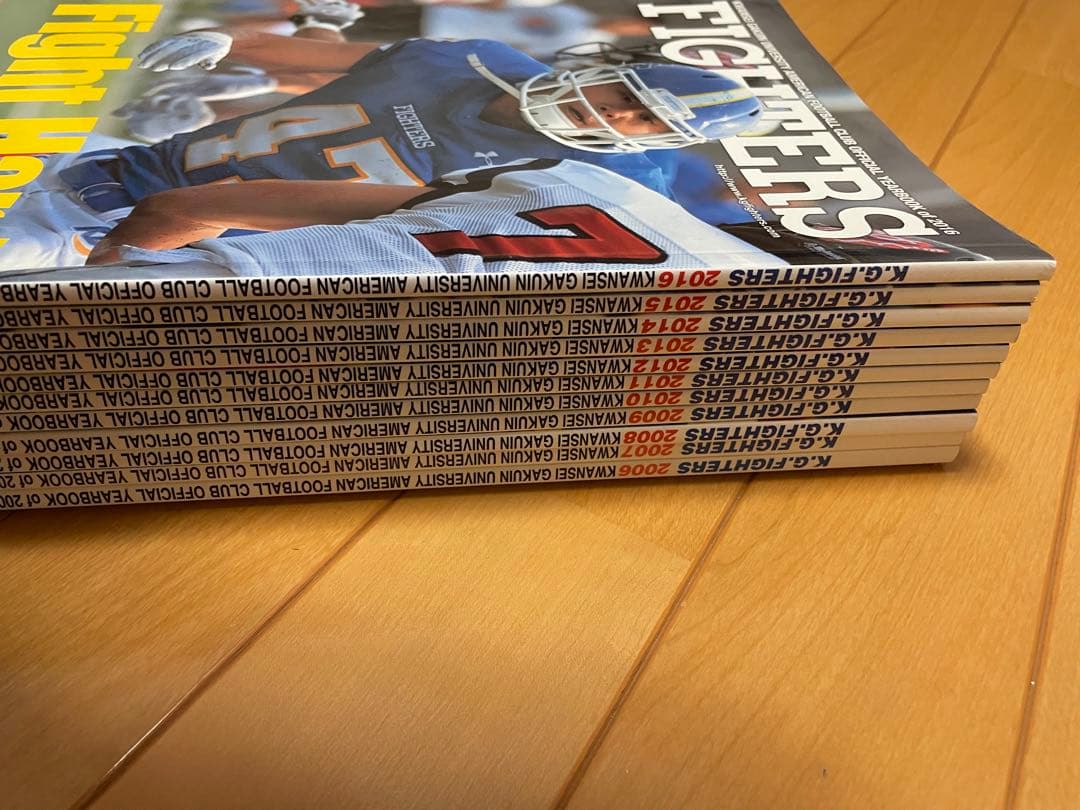 関西学院大学ファイターズ　イヤーブック11冊　2006〜2016
