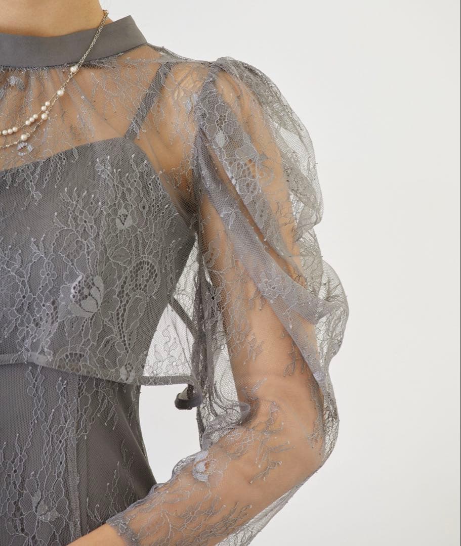 【Dorry Doll】ボレロレイヤーレースドレス成人式同窓会二次会