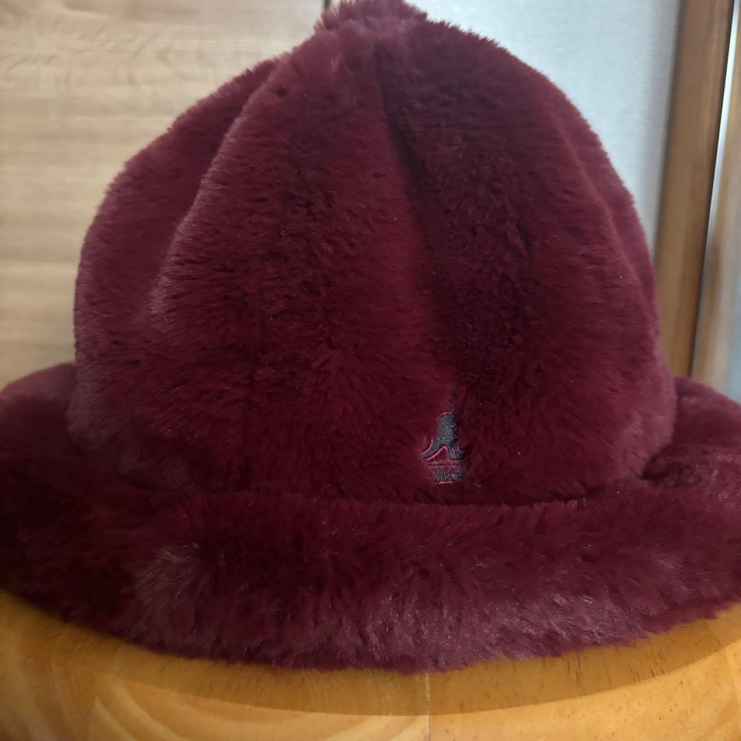 KANGOL x Fukase バーガンディー