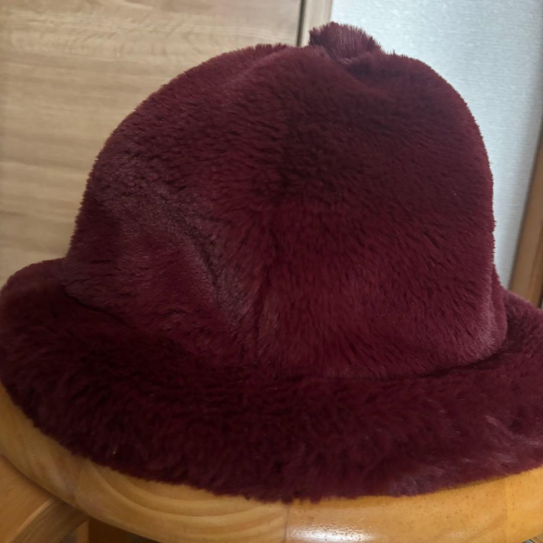 KANGOL x Fukase バーガンディー