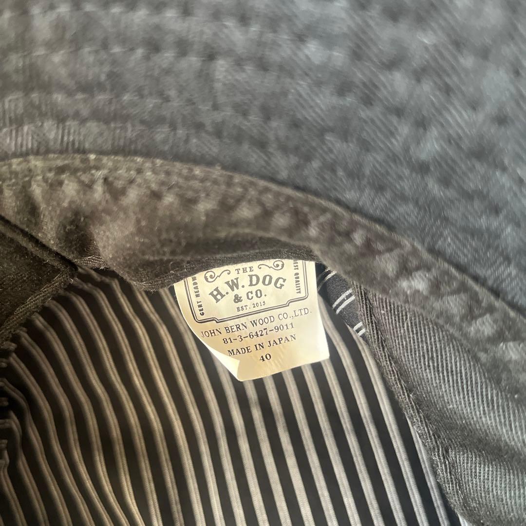 THE H.W.DOG&CO. バケットハット 40