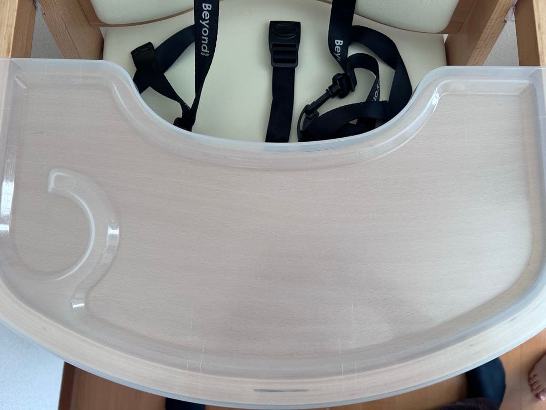 Beyond Junior ベビーチェア ハイチェア ナチュラルホワイト