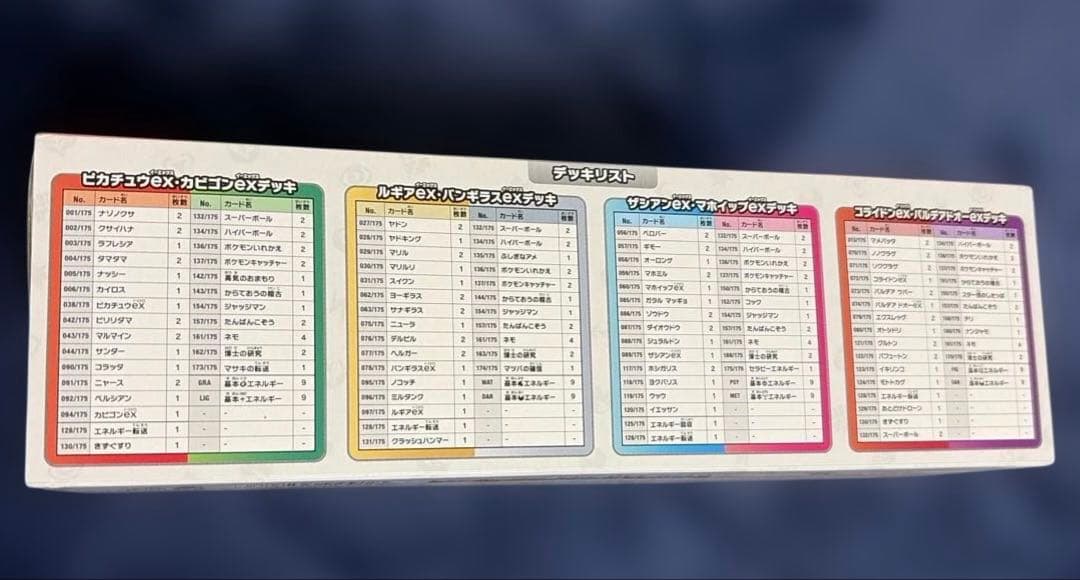 未開封プロモ4枚入　スタートデッキジェネレーションズスペシャルバトルセット