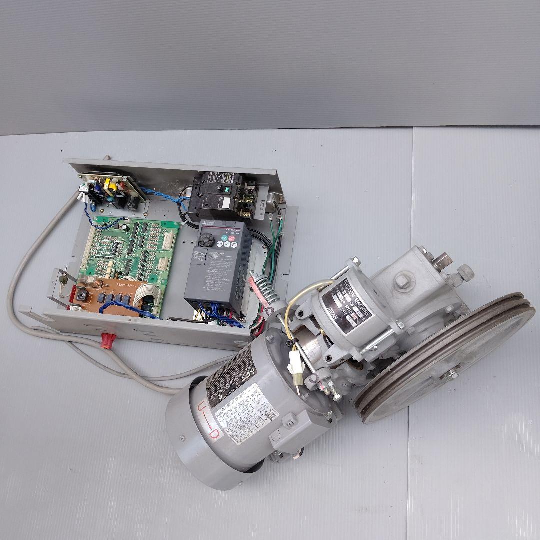 三菱電機製エレベーター用トラクションマシン(あ44)