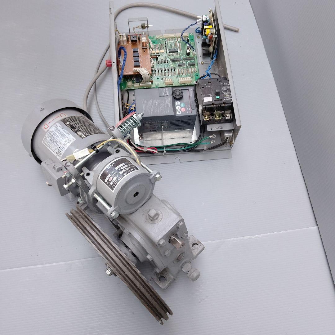 三菱電機製エレベーター用トラクションマシン(あ44)