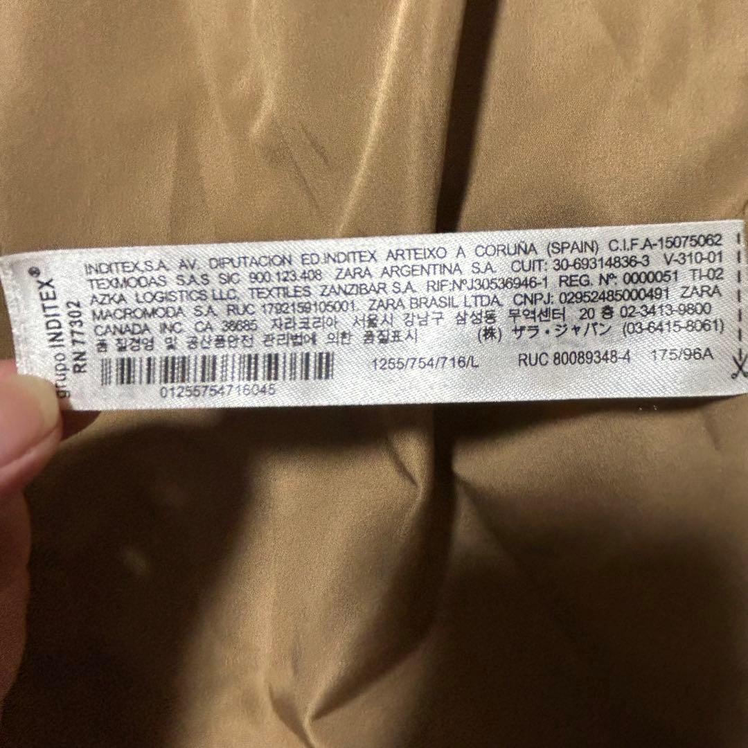 ★極美品★大人気‼️【ZARA】ファーコート　ボア　テディベア　ブラウン　L