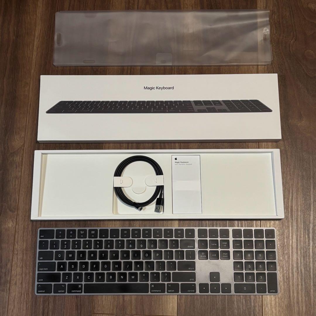 Apple Magic Keyboard スペースグレー (A1843) 箱あり